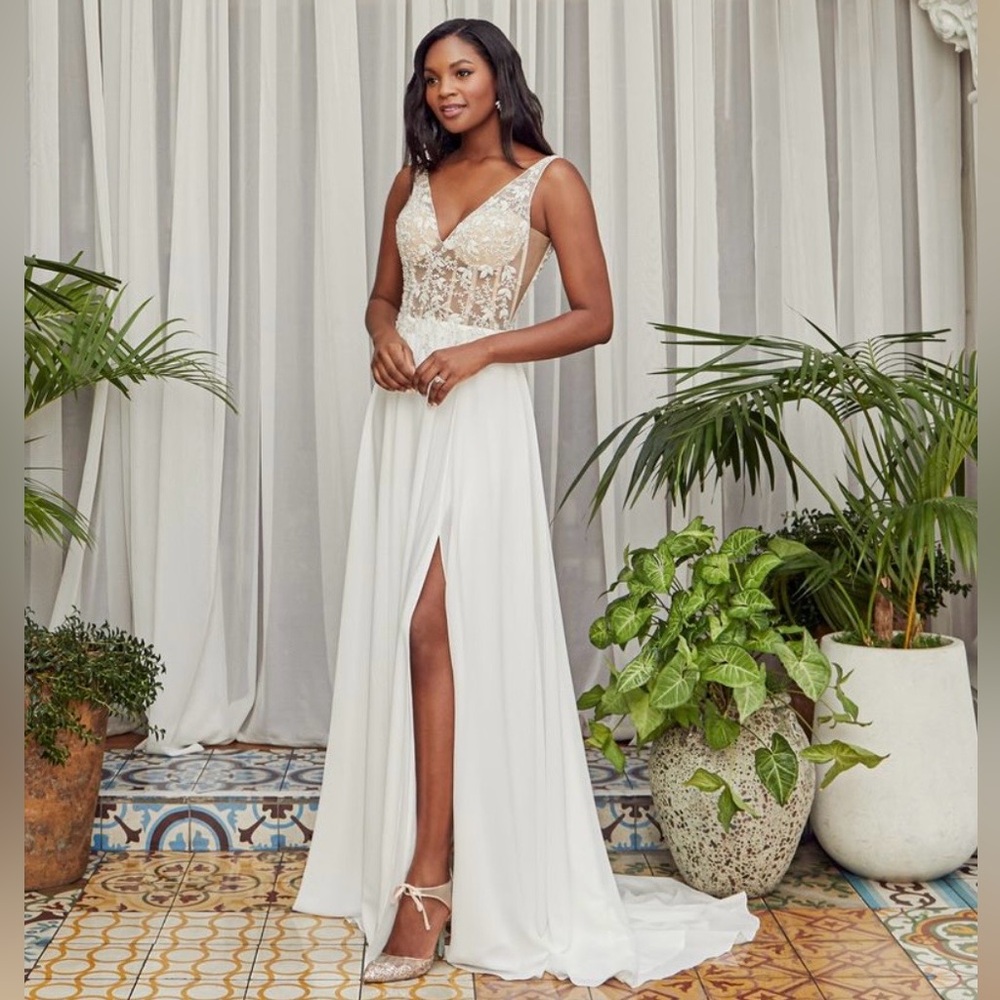 Casablanca Bridal Wedding Dress style BL355 Maribel